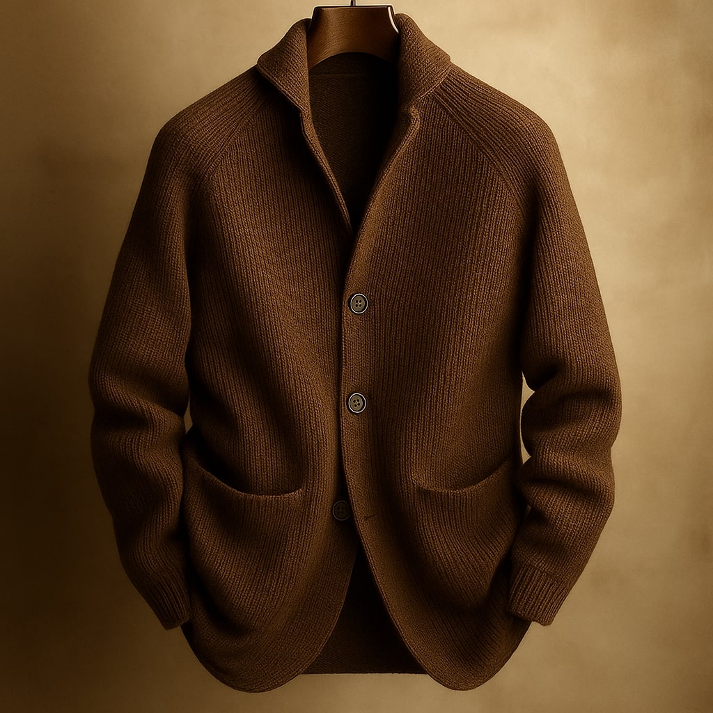 Mason Light Button-Up Knit Cardigan