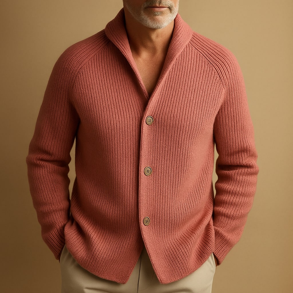 Mason Light Button-Up Knit Cardigan