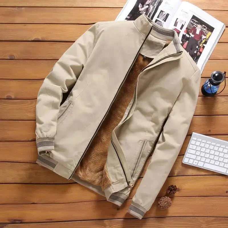 Fleece Aviator Jacket