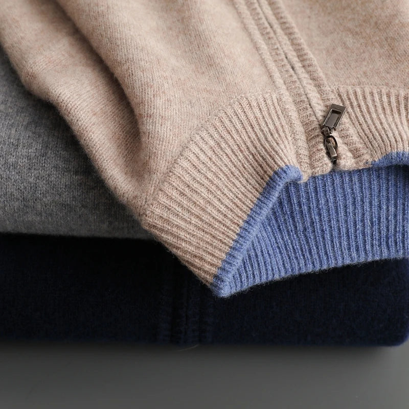 Cashmere Zip Jacket